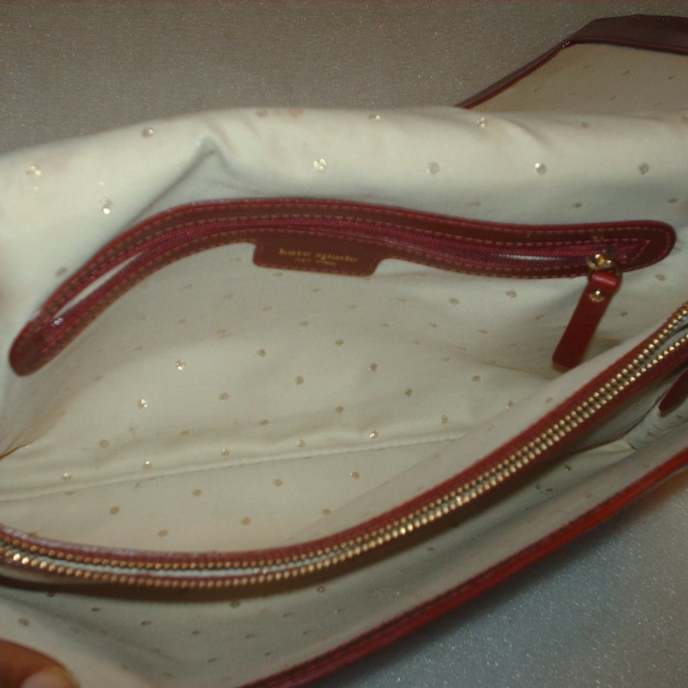 Very lovely Kate Spade leather alligator print purse - Picture 6 of 6